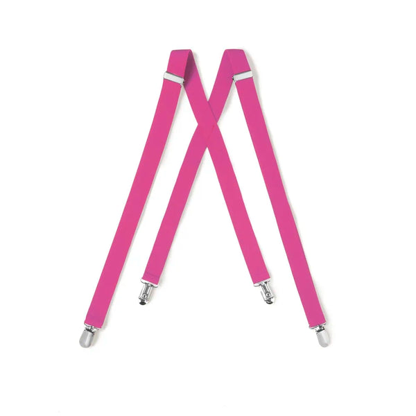 Hot Pink Suspenders