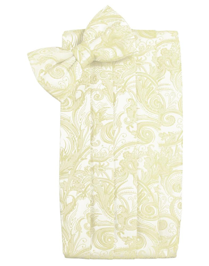 Canary Tapestry Cummerbund - Tuxedo Club