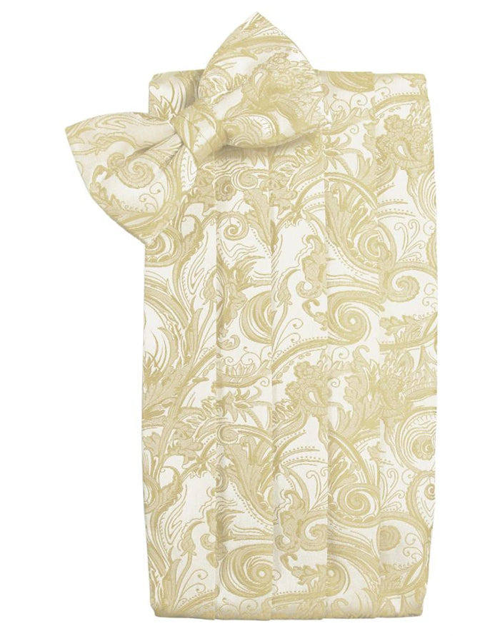 Golden Tapestry Cummerbund - Tuxedo Club