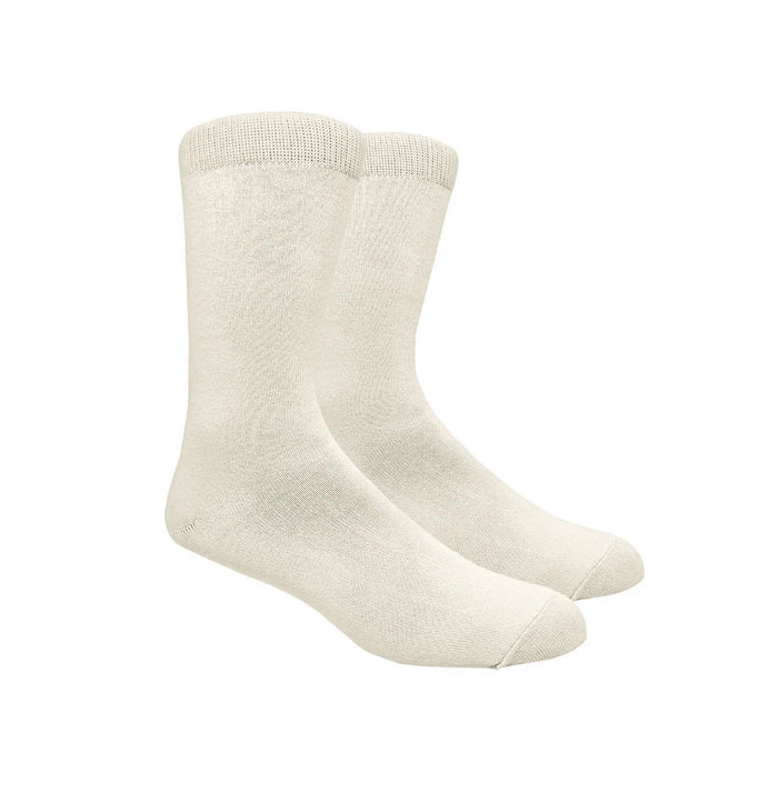 Ivory Dress Socks