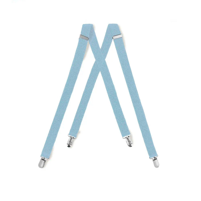 Light Blue Suspenders