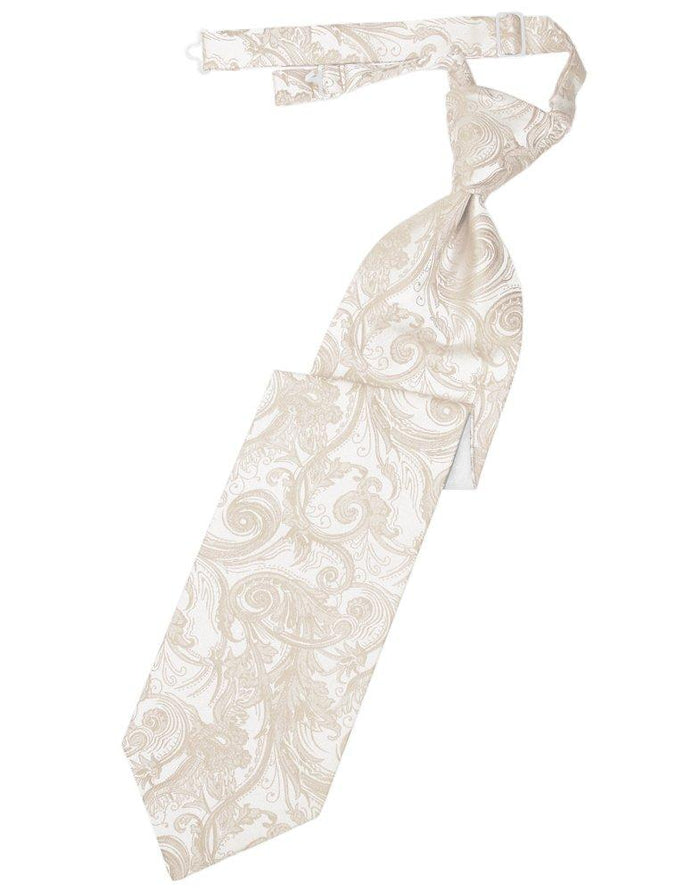 Bamboo Tapestry Long Tie - Tuxedo Club