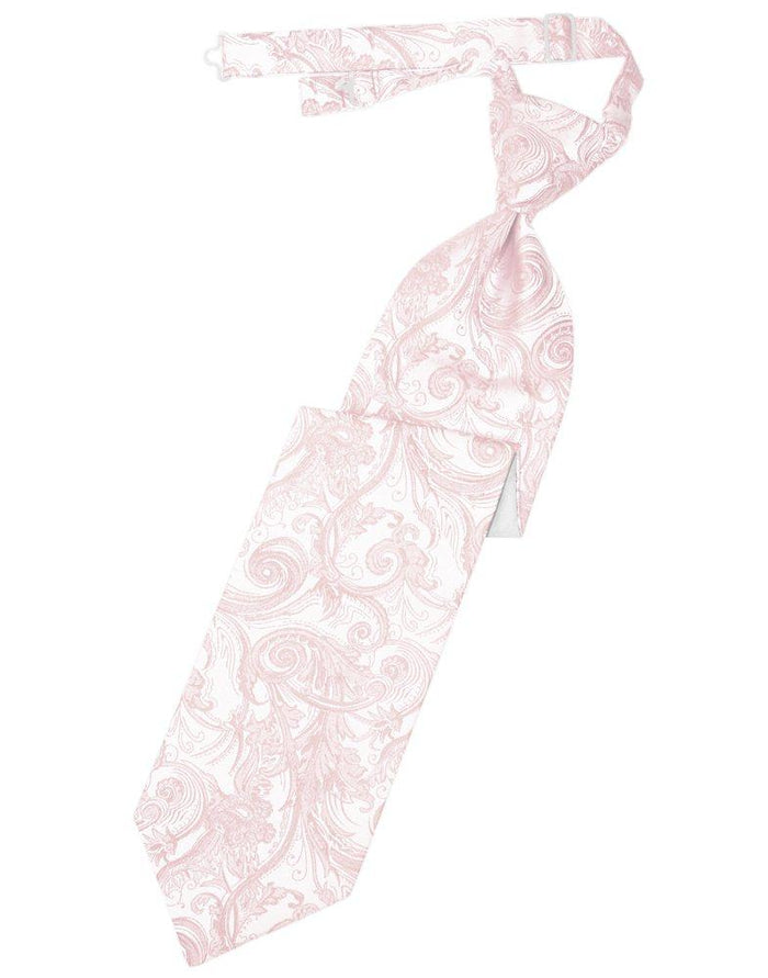 Blush Tapestry Long Tie - Tuxedo Club