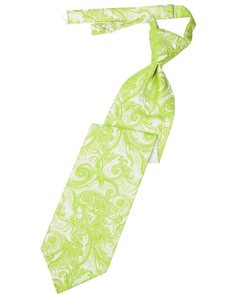 Lime Tapestry Long Tie