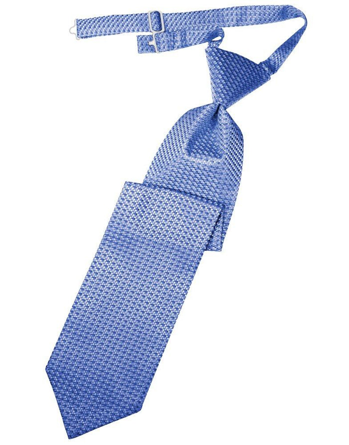 Sapphire Venetian Long Tie - Tuxedo Club