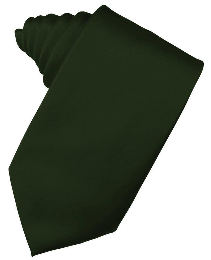 Holly Solid Satin Suit Tie - Tuxedo Club
