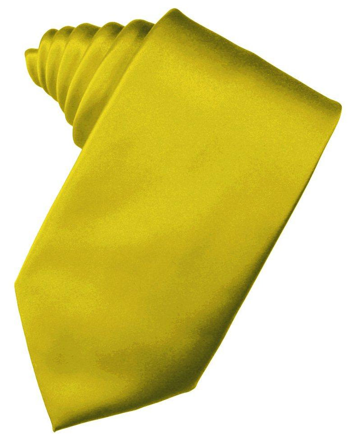 Willow Solid Satin Suit Tie - Tuxedo Club