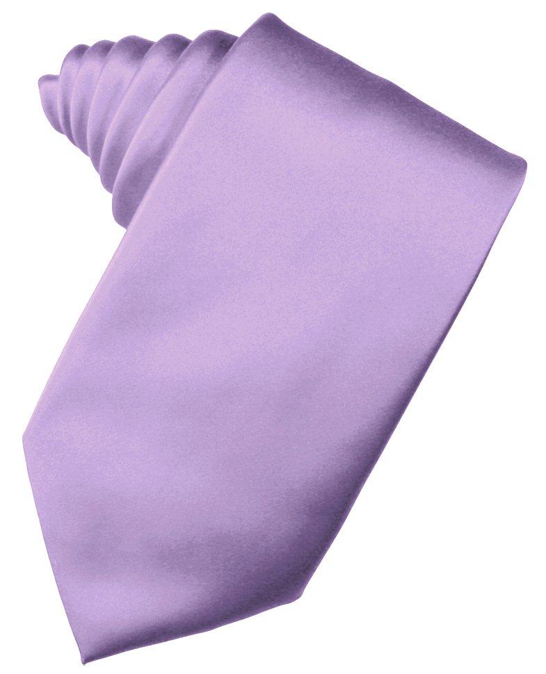 Wisteria Solid Satin Suit Tie
