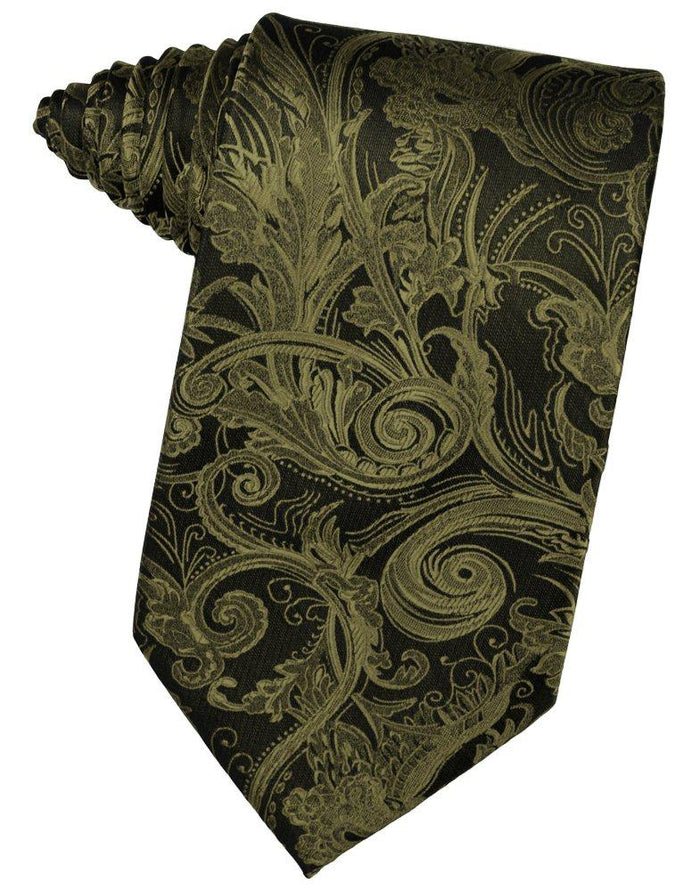 Fern Tapestry Self-Tie Long Tie