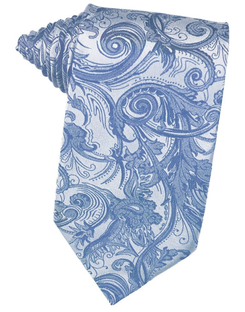 Periwinkle Tapestry Suit Tie
