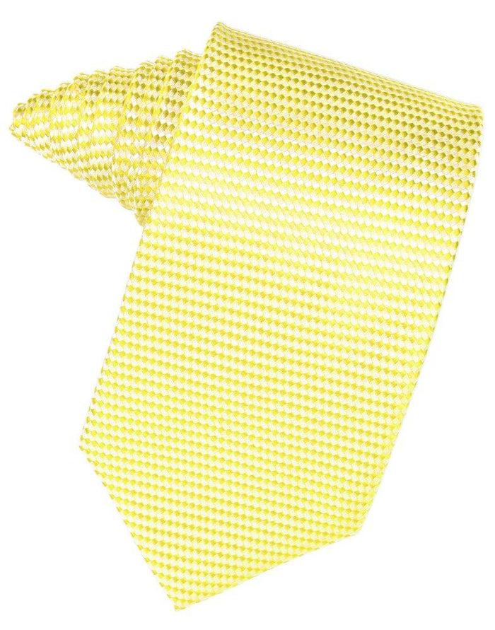 Buttercup Venetian Suit Tie - Tuxedo Club