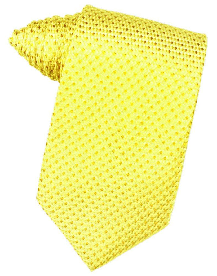 Lemon Venetian Suit Tie - Tuxedo Club