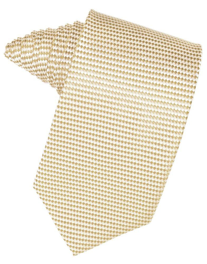 Light Champagne Venetian Suit Tie - Tuxedo Club