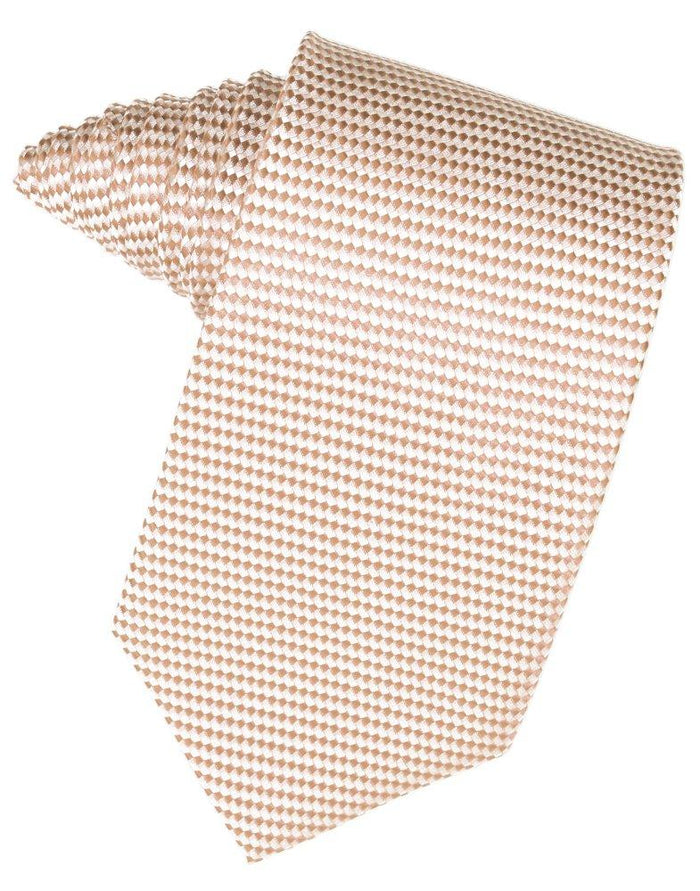 Peach Venetian Suit Tie - Tuxedo Club