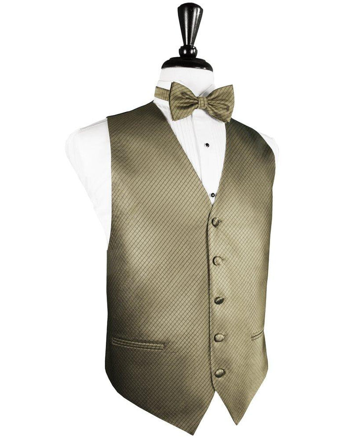 Champagne Palermo Tuxedo Vest - Tuxedo Club