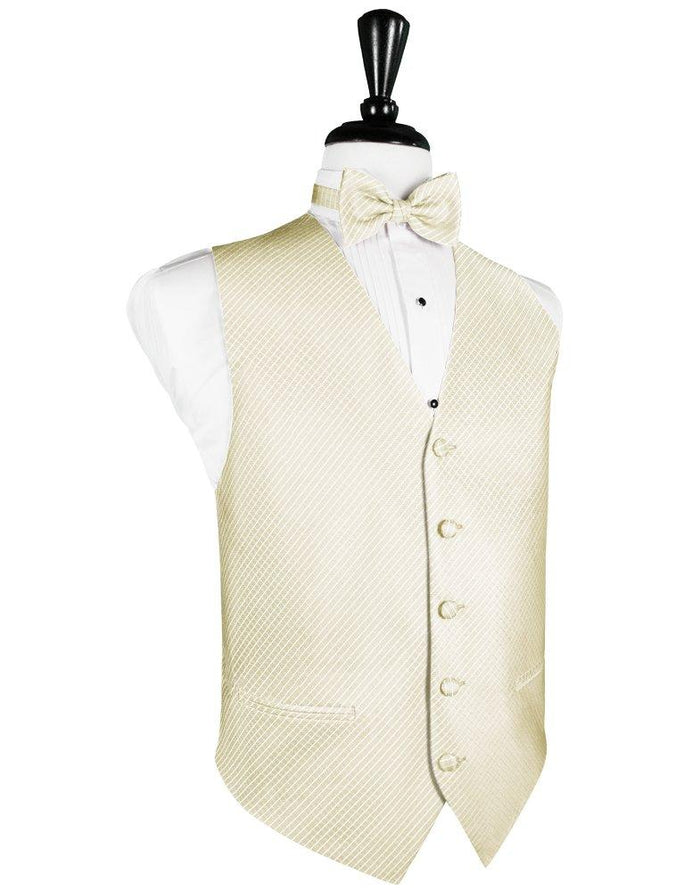 Ivory Palermo Tuxedo Vest - Tuxedo Club