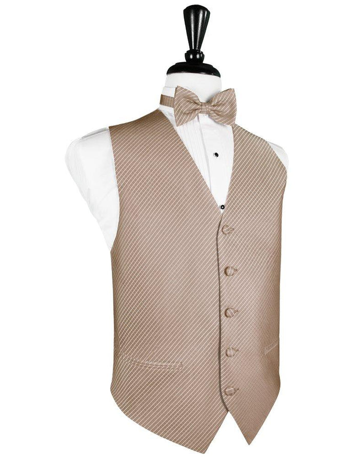 Latte Palermo Tuxedo Vest - Tuxedo Club