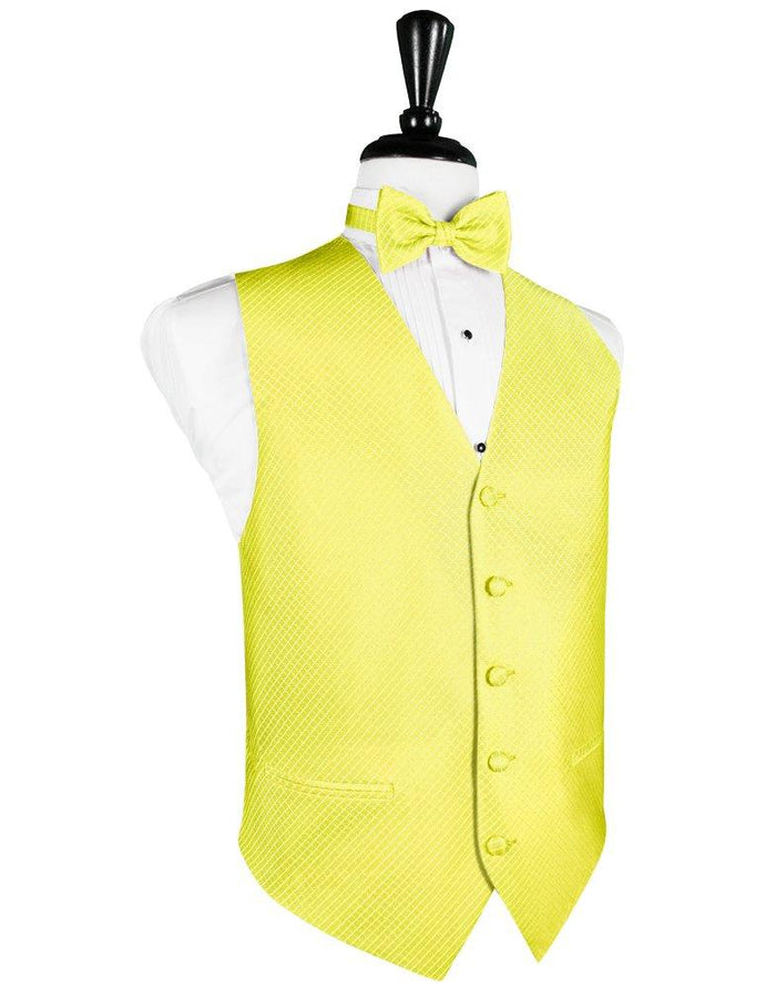 Lemon Palermo Tuxedo Vest - Tuxedo Club