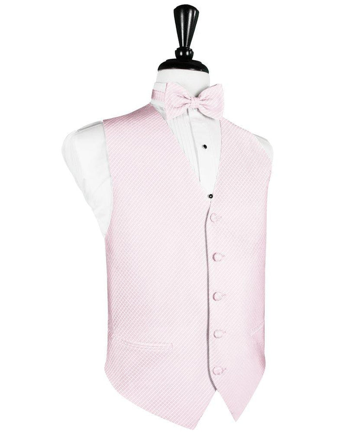 Pink Palermo Tuxedo Vest - Tuxedo Club