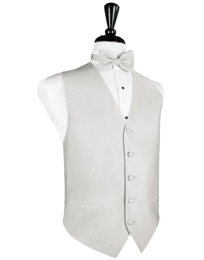 Platinum Palermo Tuxedo Vest - Tuxedo Club