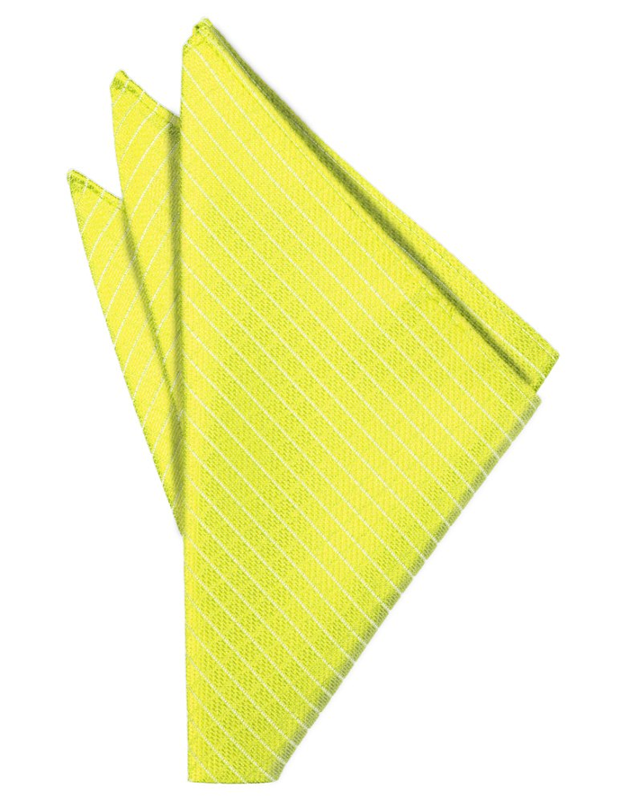 Lemon Palermo Pocket Square - Tuxedo Club