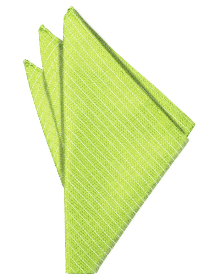 Lime Palermo Pocket Square - Tuxedo Club
