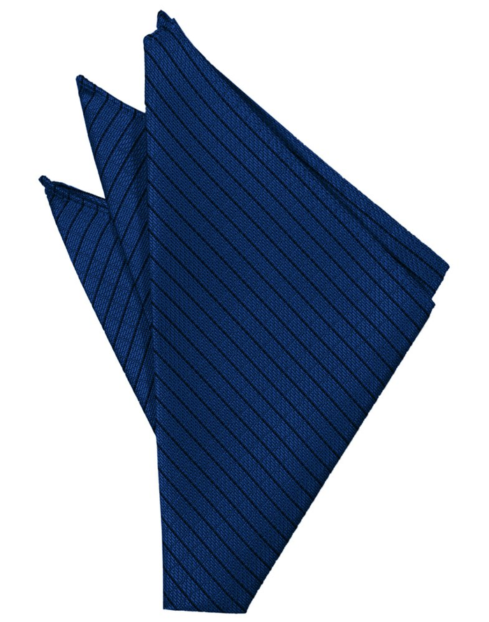 Royal Blue Palermo Pocket Square - Tuxedo Club
