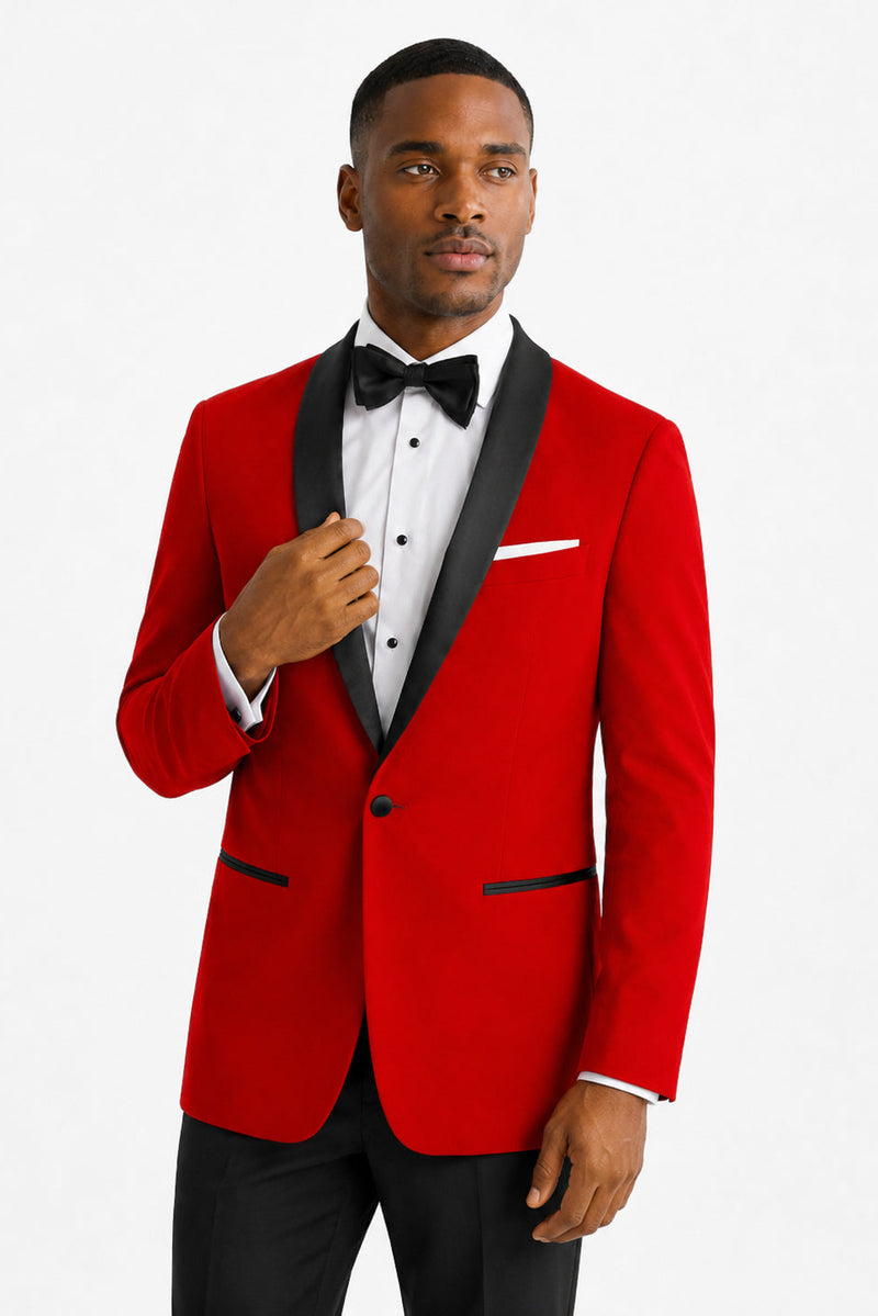 Red Shawl Tuxedo