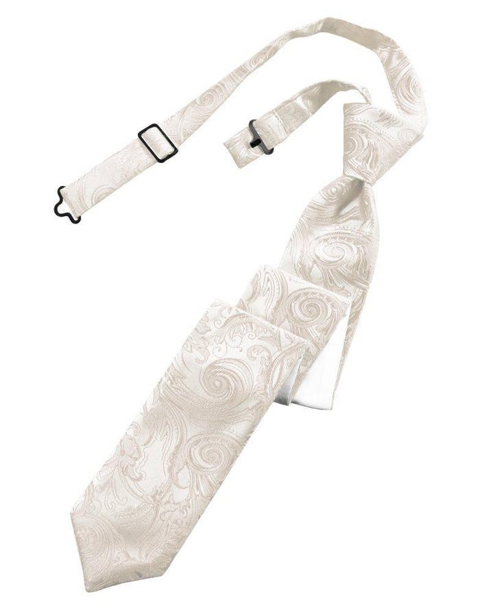 Bamboo Tapestry Skinny Tie - Tuxedo Club
