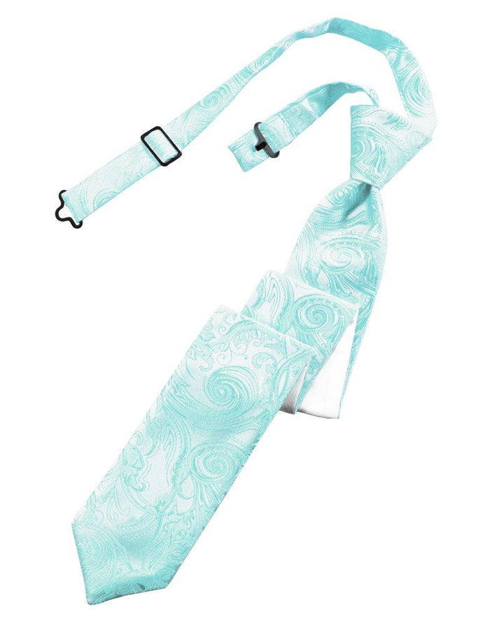 Pool Tapestry Skinny Tie - Tuxedo Club