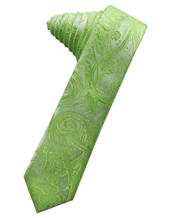 Kelly Tapestry Skinny Suit Tie - Tuxedo Club