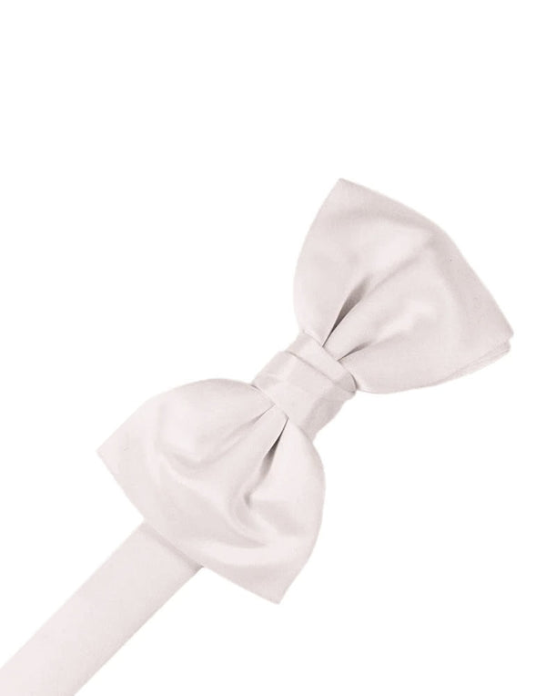 Angel Pink Solid Satin Bowtie
