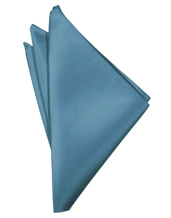 Mist Solid Satin Pocket Square
