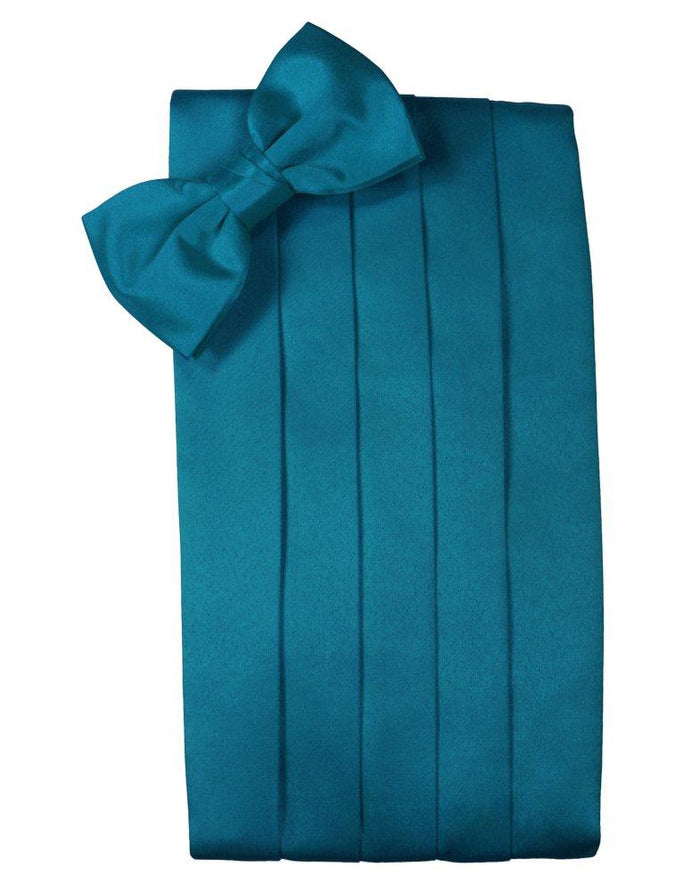 Oasis Solid Satin Cummerbund - Tuxedo Club