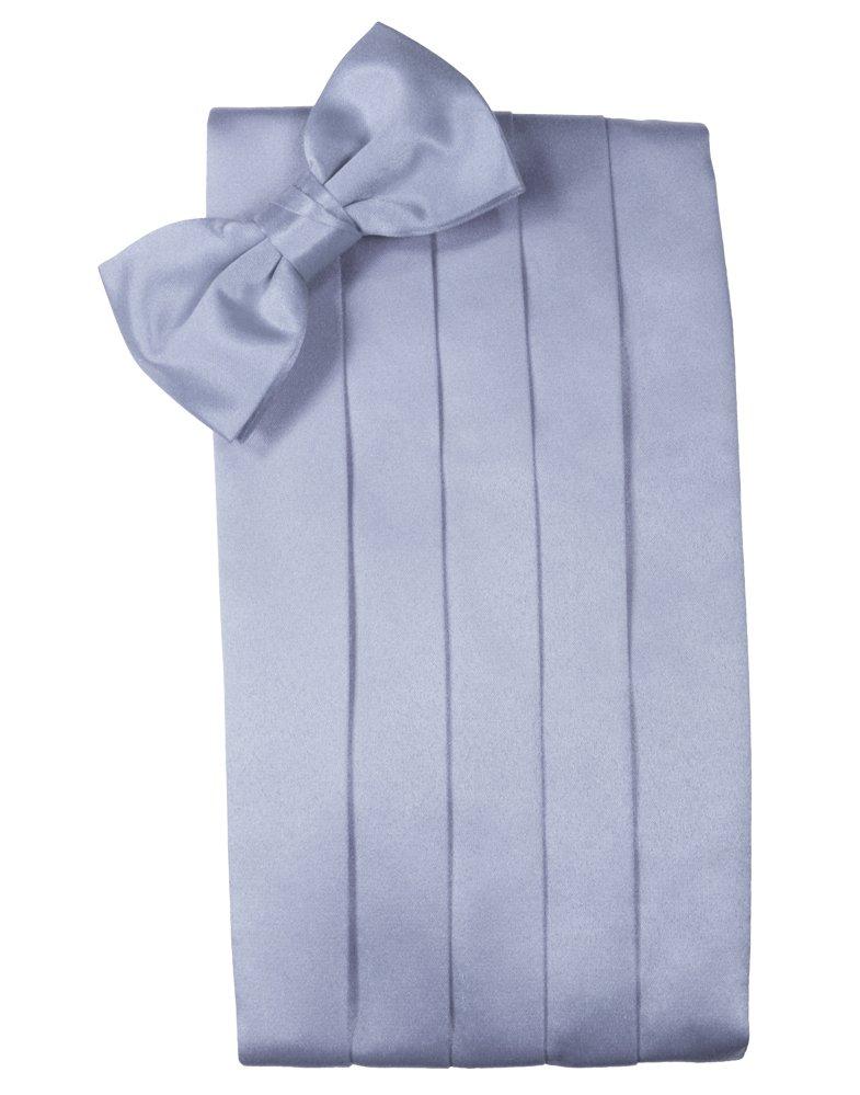 Periwinkle Solid Satin Cummerbund