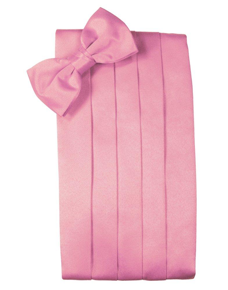Rose Petal Solid Satin Cummerbund
