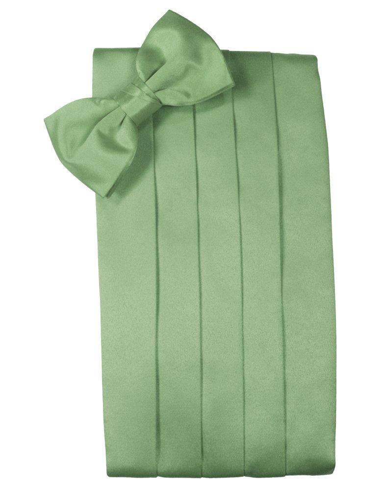 Sage Solid Satin Cummerbund