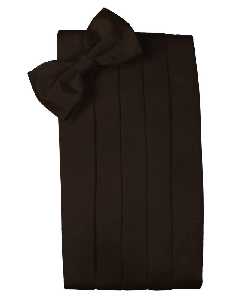 Truffle Solid Satin Cummerbund