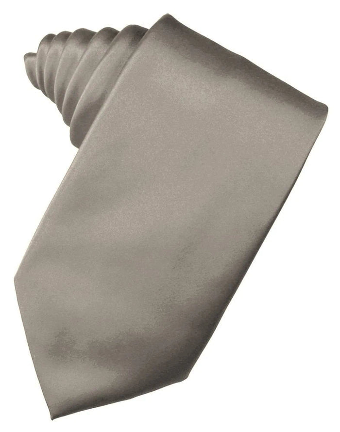 Stone Solid Satin Suit Tie