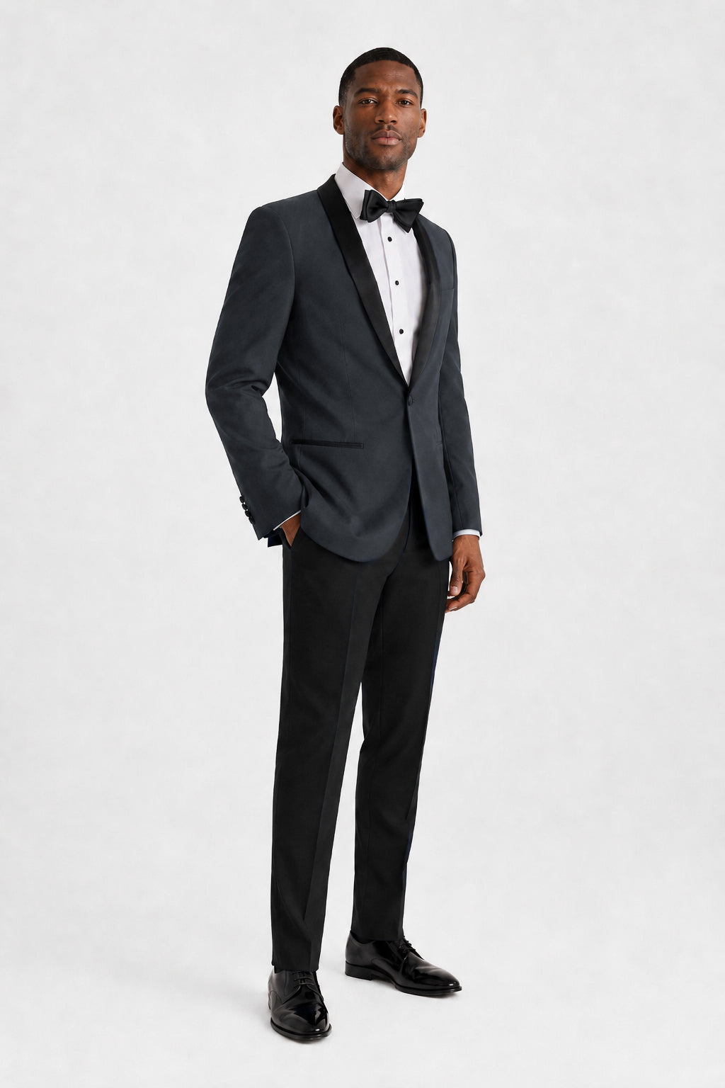 Steel Gray Shawl Tuxedo