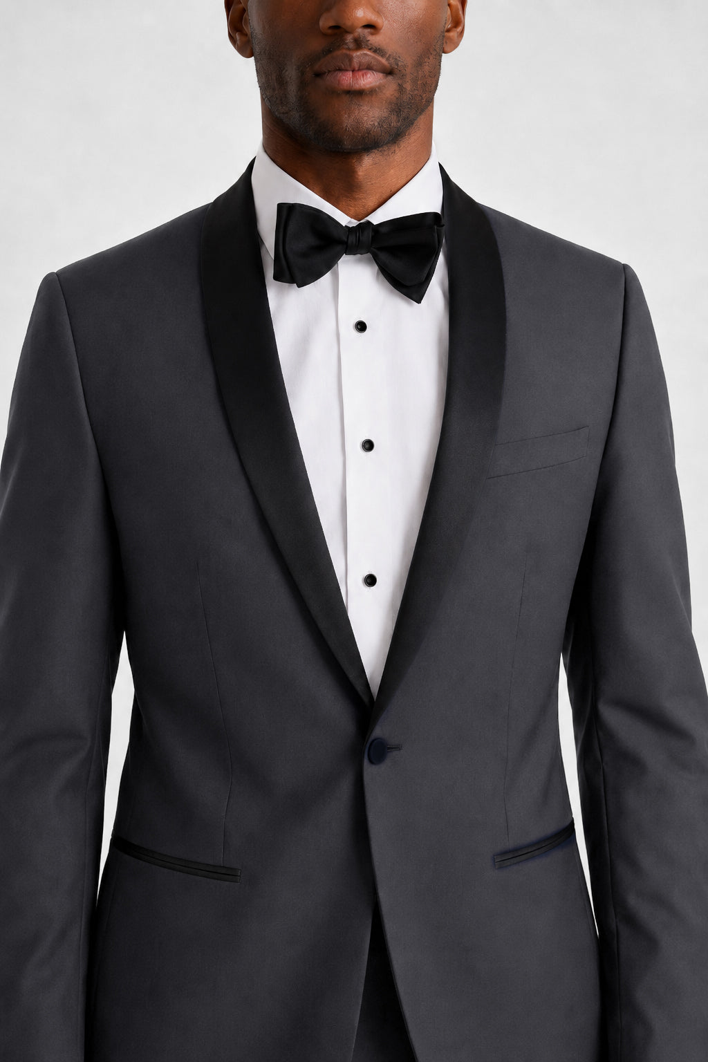 Steel Gray Shawl Tuxedo