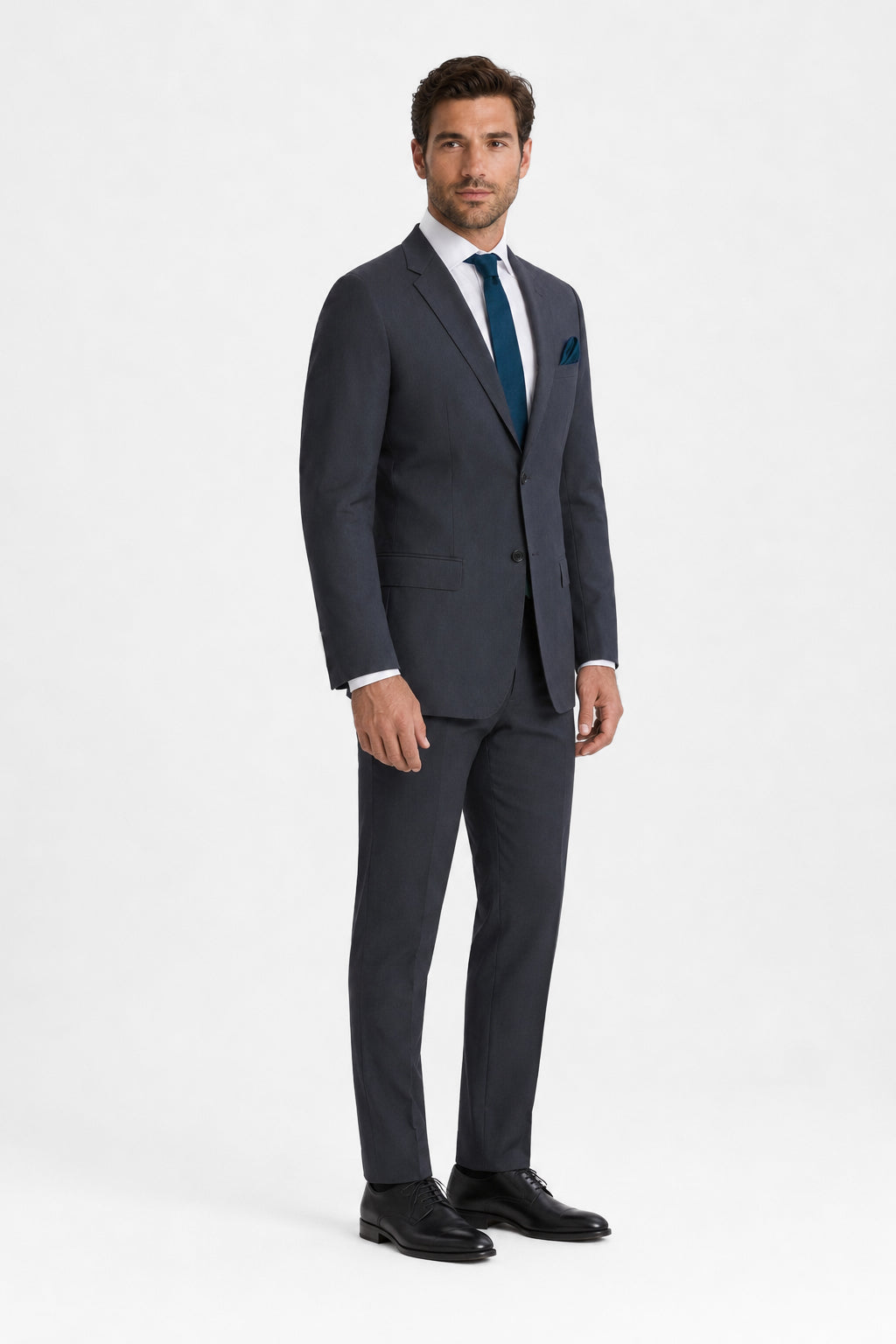 Steel Gray Suit