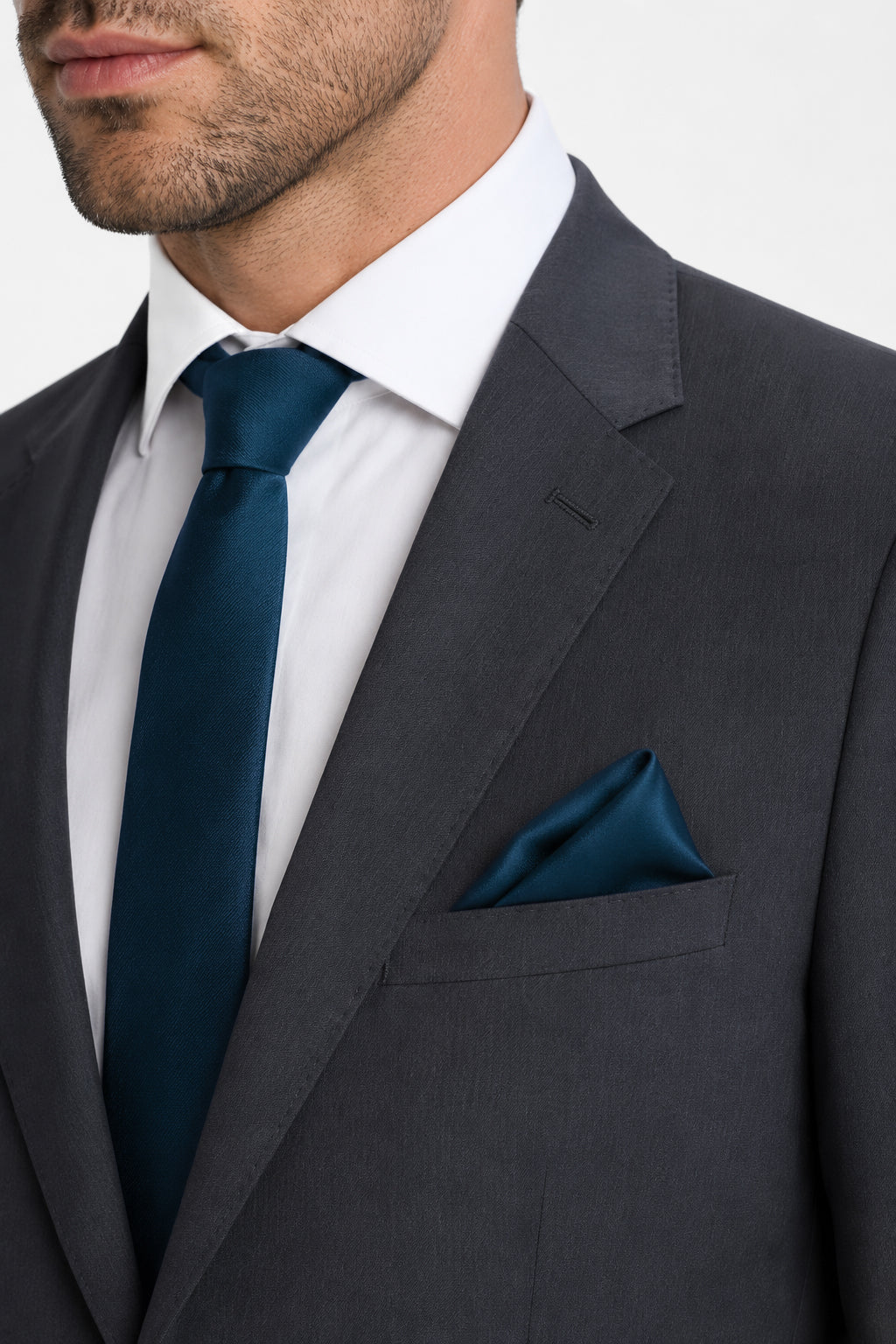 Steel Gray Suit