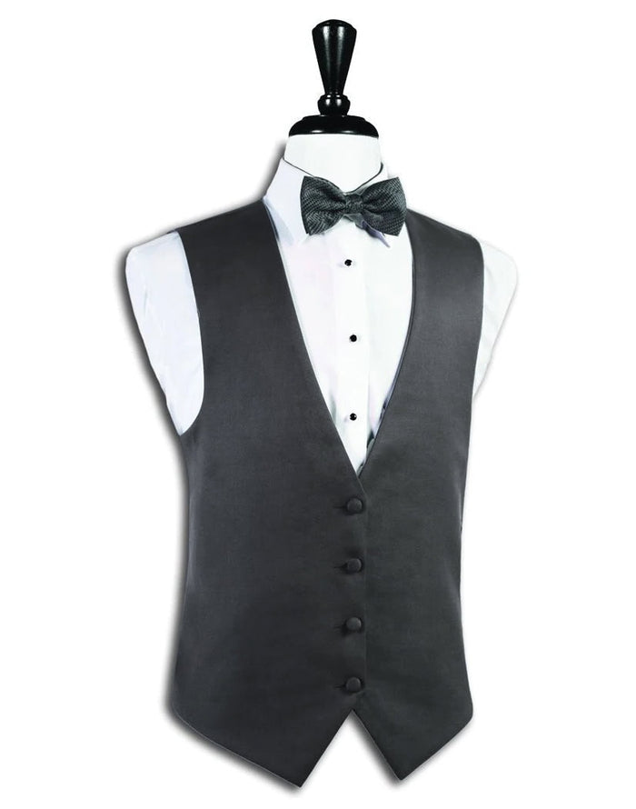 Steel Gray Suit Vest