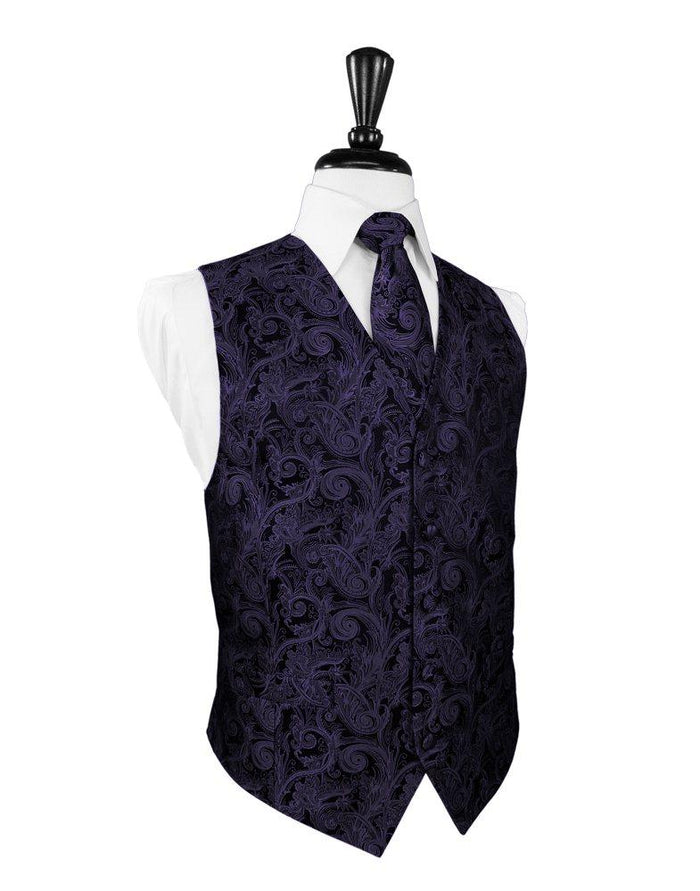 Amethyst Tapestry Vest - Tuxedo Club
