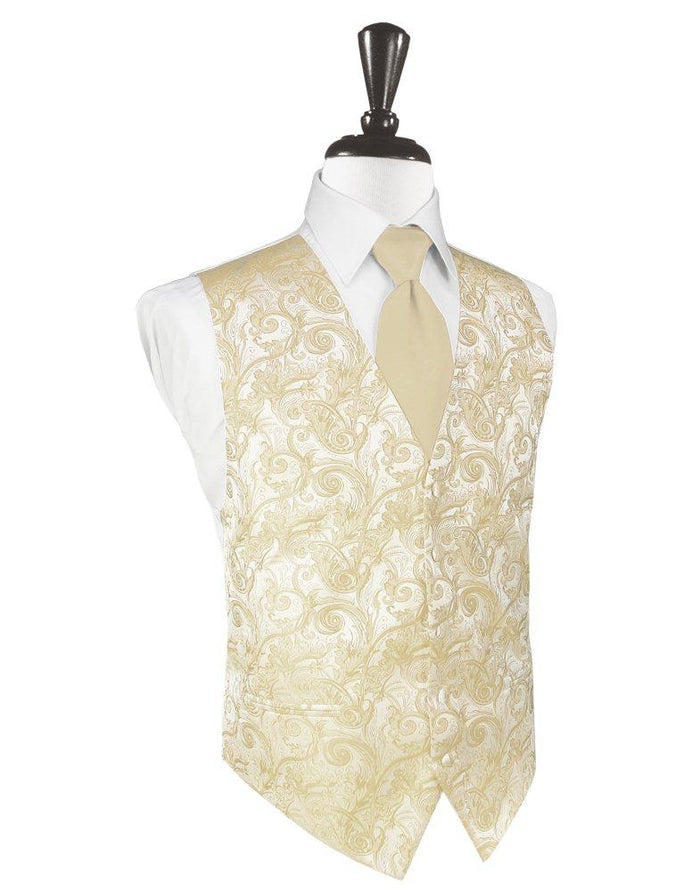 Bamboo Tapestry Vest - Tuxedo Club