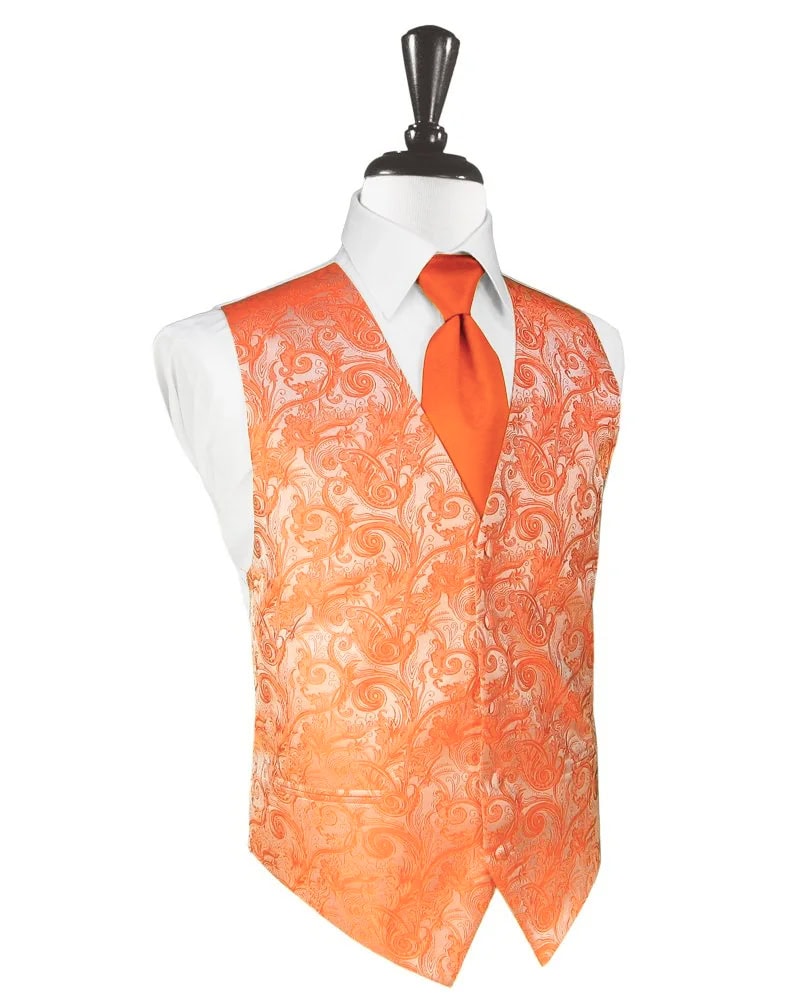 Mandarin Tapestry Vest