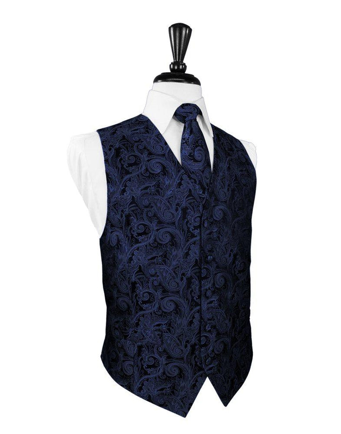 Marine Tapestry Vest - Tuxedo Club