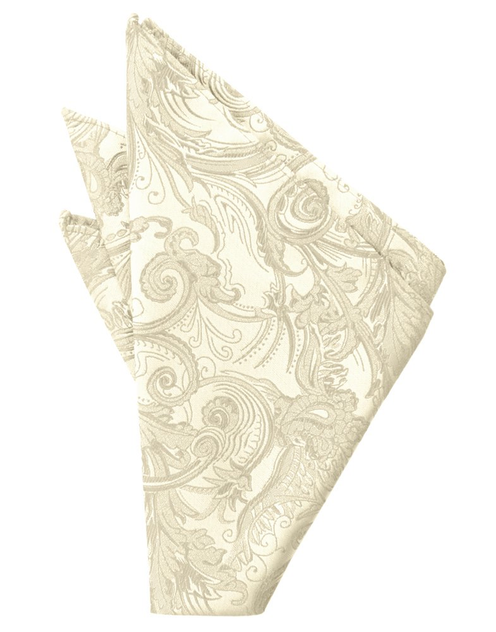 Bamboo Tapestry Pocket Square - Tuxedo Club