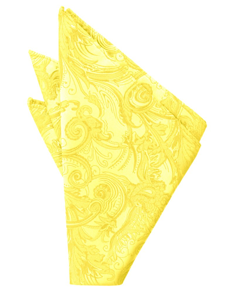 Lemon Tapestry Pocket Square